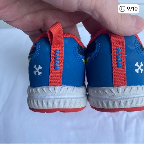 ASICS Contend 7 Schoolyard Running Shoes With Dog Motif Toddler Size 5 Unisex - Picture 9 of 10